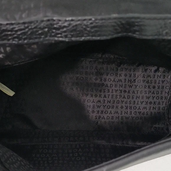 Kate Spade Black Leather Satchel - Picture 4 of 13